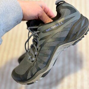 Merrell Siren Edge Q2 Women’s US 7 Athletic Trail Hiking Shoe Gray Black